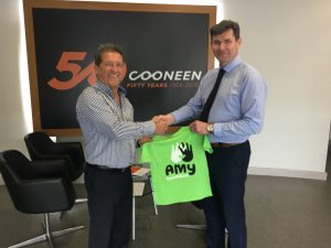 Cooneen CSR campaign supports the Amy Foundation 
